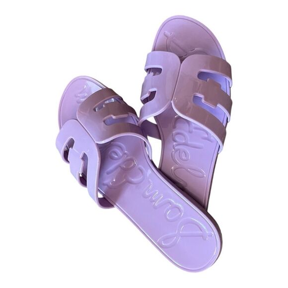 NWOB- Sam Edelman Lavender Slide Sandals - Picture 2 of 6